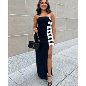 ATOIR The Selma Black Bow Dress Size Small